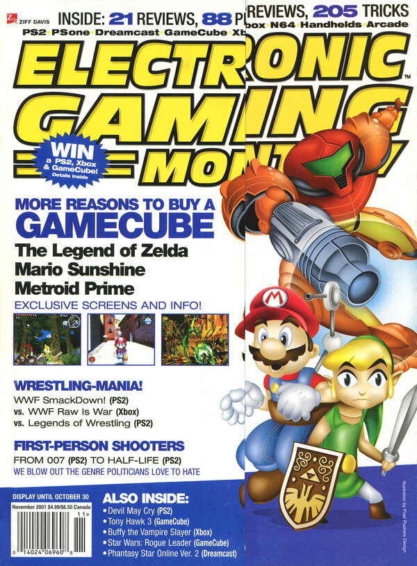 Electronic Gaming Monthly Issue 148 (November 2001) cover
